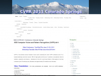 cvpr2011.org Webseite Vorschau