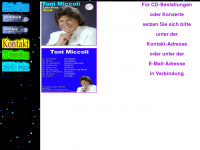 toni-miccoli.de Webseite Vorschau