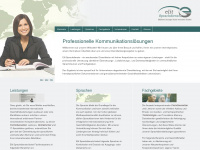 elit-sprachdienste.com Webseite Vorschau