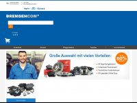 bremsen.com Webseite Vorschau