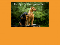 duffycos-pinscher.de Webseite Vorschau