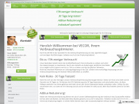 vecor.de Webseite Vorschau