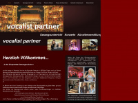 vocalist-partner.de Webseite Vorschau