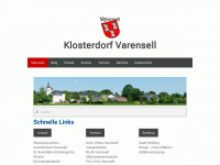 varensell.com Webseite Vorschau