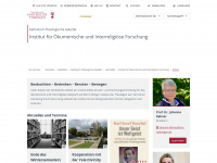 oekumene-institut.uni-tuebingen.de Webseite Vorschau