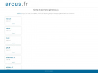 arcus.fr Webseite Vorschau