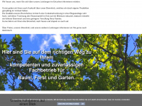forstundbaumpflege.de Webseite Vorschau