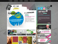 icom-communication.fr Webseite Vorschau