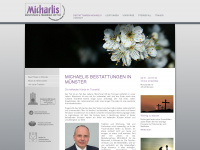 michaelis-bestattungen.de Webseite Vorschau