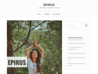epirus.org Webseite Vorschau