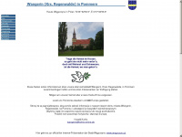 wangerin-pommern.de Webseite Vorschau