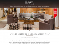 mirabel.it Webseite Vorschau