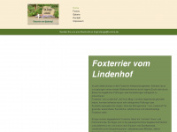 foxterrier-vom-lindenhof.de Webseite Vorschau