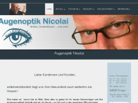 augenoptik-nicolai.de Webseite Vorschau