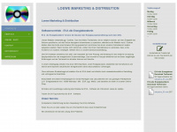 loewe-design.de Webseite Vorschau