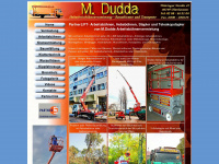 dudda1.de Webseite Vorschau