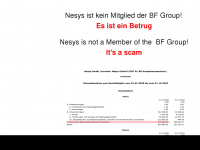 bf-group.de Webseite Vorschau