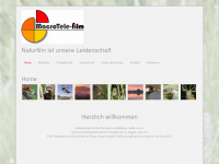 macrotele-film.de Webseite Vorschau