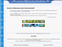 zwergkaninchen.info Webseite Vorschau