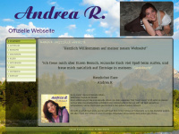 andrea-r.com Webseite Vorschau