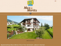 maxmoritz.at Webseite Vorschau