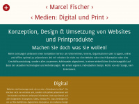 marcel-fischer.net Webseite Vorschau
