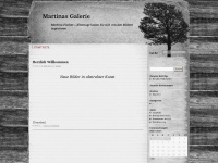 martinas-galerie.de Webseite Vorschau