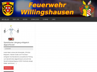 feuerwehr-willingshausen.de Webseite Vorschau