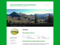 almwirtschaft.net Webseite Vorschau