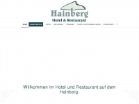 hainberg-ebersbach.de Webseite Vorschau