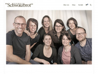 schwoazbrot.at Webseite Vorschau