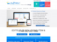 pytheas.com Webseite Vorschau
