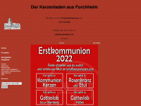 kerzenladen.com Webseite Vorschau