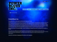 powerbluesinc.com Webseite Vorschau