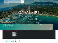 cavalaire.fr Webseite Vorschau