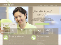 zahnheilpraxis.com Webseite Vorschau