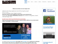 bluesimon.at Webseite Vorschau