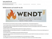 wendt-tec.de Webseite Vorschau