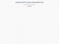 plastischechirurgie-duesseldorf.de Webseite Vorschau