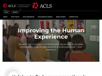 acls.org Webseite Vorschau