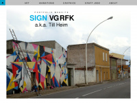 sign-portfolio.de Webseite Vorschau