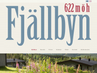 fjallbyn.se Webseite Vorschau