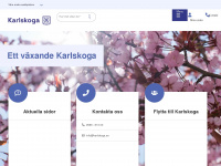 karlskoga.se Webseite Vorschau