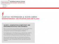 herrmann-schaltanlagen.de Webseite Vorschau