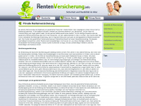 rentenversicherung.info Webseite Vorschau