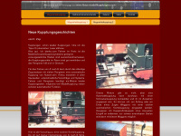 klaus-modellkupplungen.com Webseite Vorschau