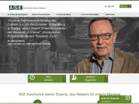 ase-automotive.com Webseite Vorschau