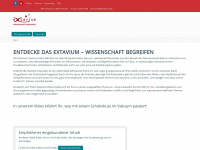 extavium.de Webseite Vorschau