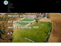 sv-krechting.de Webseite Vorschau