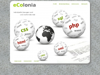ecolonia.de Webseite Vorschau